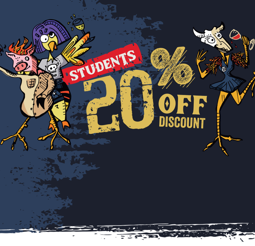 Students 20% Off Discount