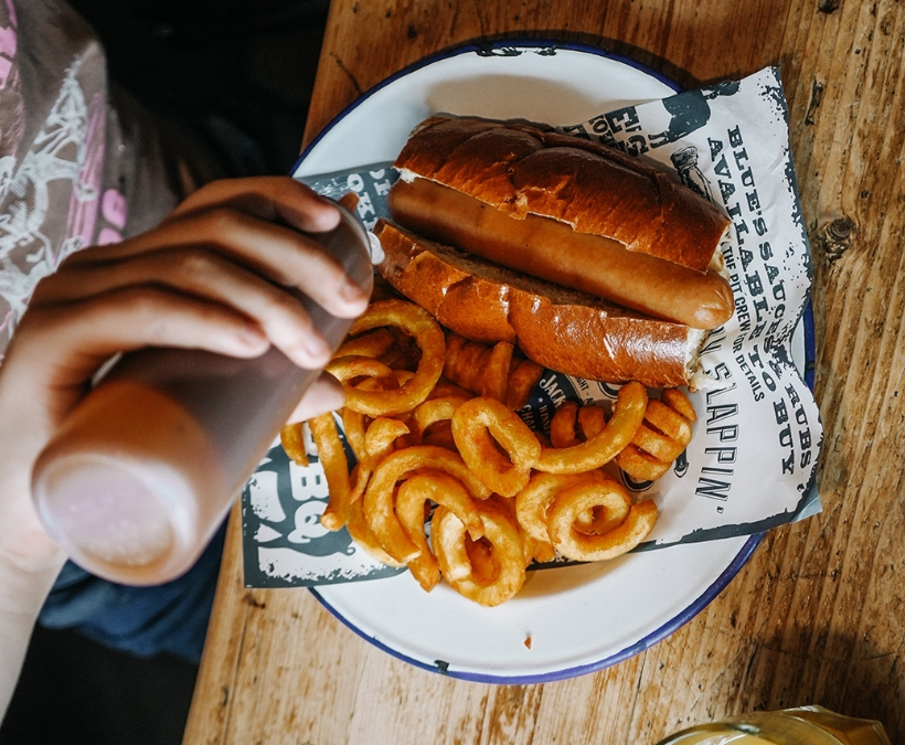 The best way to wrap up the school holidays? Kids Eat FREE at Blue’s Smokehouse!